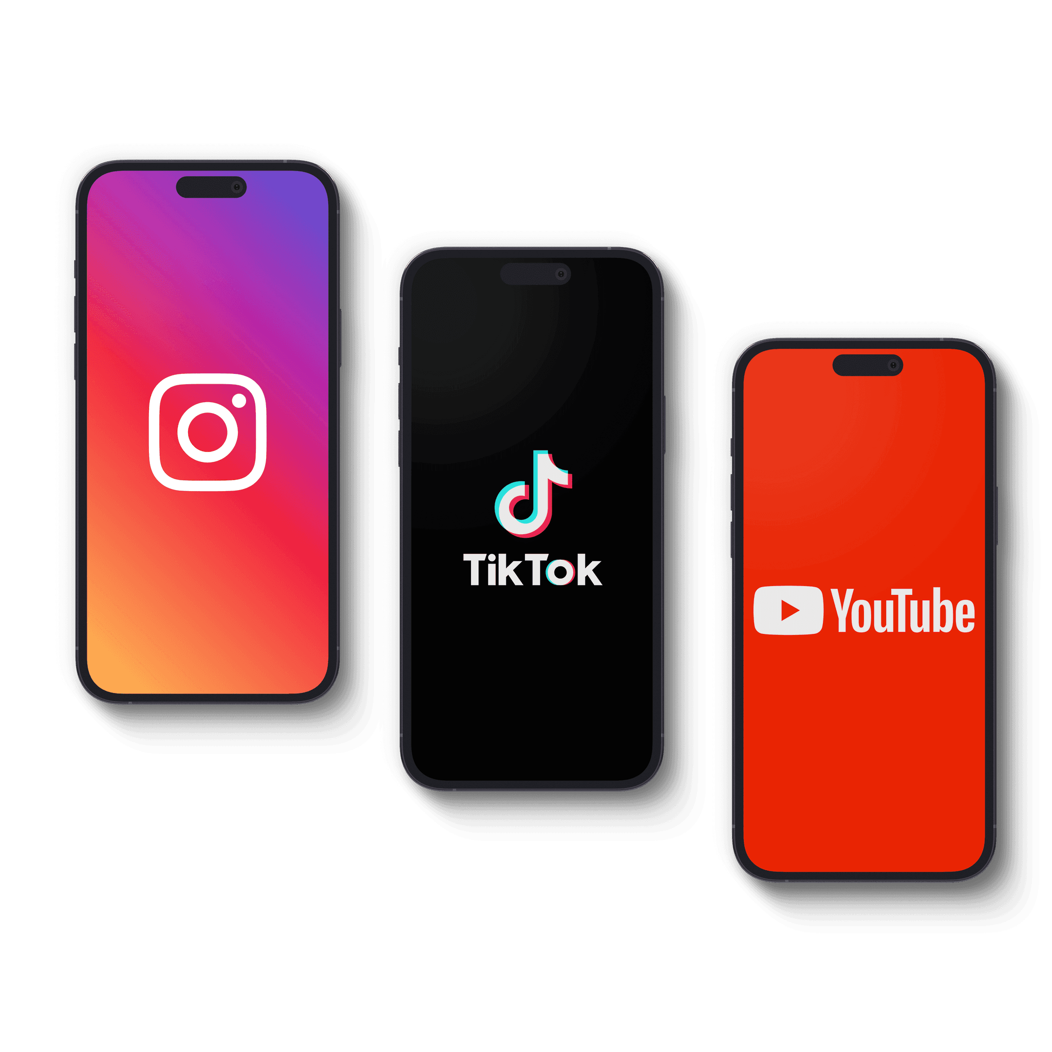 Instagram・TikTok・YouTube ショート動画プラットフォーム